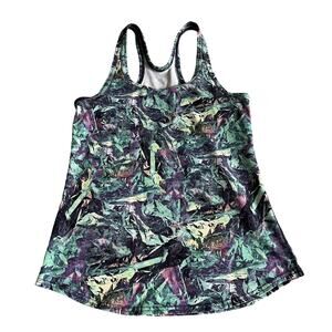 Lululemon Tropical Floral Racerback Activewear Tank Women's Size XS/S